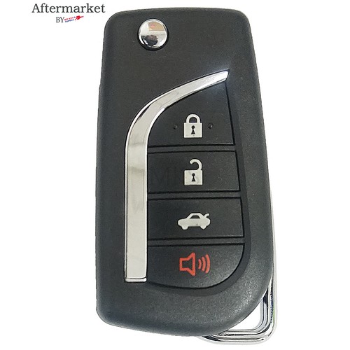 H Chip HYQ12BDM Black For 2014-2017 Toyota Corolla Keyless Entry Remote Key 