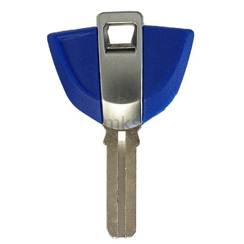 BMW Motorcycle Key Blank For S1000RR, F800GS ( Blue ) – My Key Supply